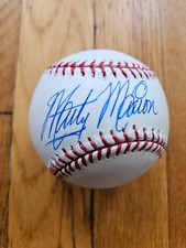 Martin Marty Marion Signed Autographed Baseball COA Authentic St Louis Cardinals