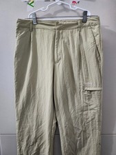 Royal Robbins Pants Womens 6 Beige Cargo Outdoor Hiking Nylon Straight Long Pkts