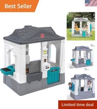 Neat & Tidy Cottage Maison de Jeu pour Enfants, Ensemble de Jeu Intérieur et Extérieur, Interactif S...