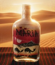 sand art in a bottle