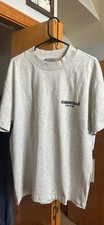 Brand new ESSENTIALS FEAR OF GOD Men s Gray Short Sleeve T-Shirt size L