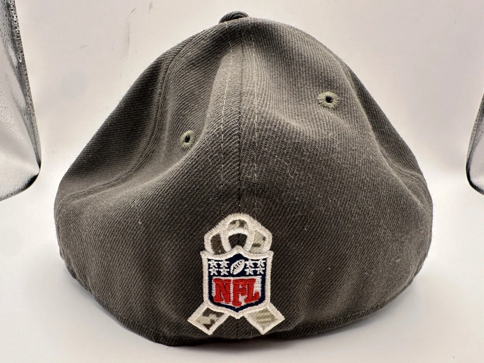 Gorra ajustada New Era Olive San Francisco 49ers 2017 Salute To Service 59FIFTY Foto 3 de 4