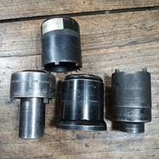 Four Snap-on Unbranded Impact Hub Wheel Sockets
