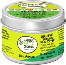 Organic Pet Systems Teariffic Tear Stain Supplement for Dogs Cats, Turkey