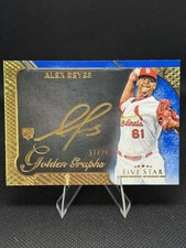 2017 Topps Five Star - Golden Graphs Alex Reyes - Blue /20 (OC AU, RC) Cardinals