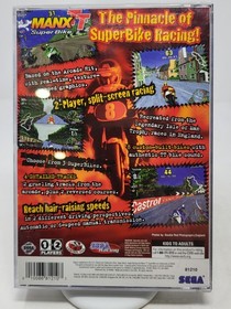 Manx TT SuperBike (Sega Saturn, 1997) Complete CIB Tested