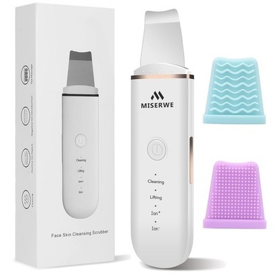 Skin Scrubber Face Skin Spatula Ultraschallpeelinggerät Skin Scrubber Mitesse...