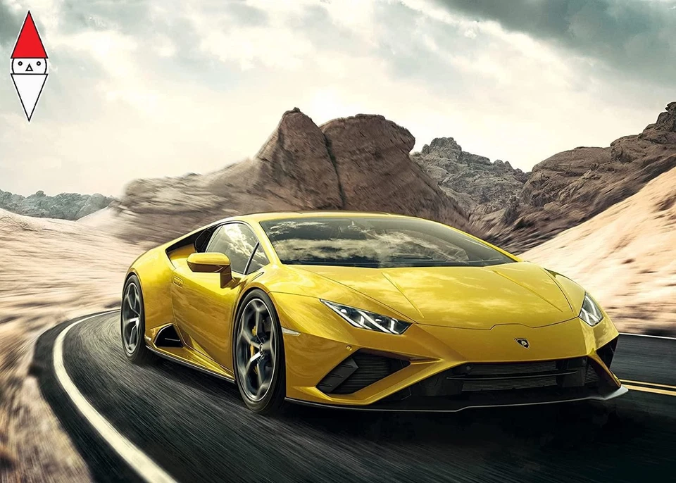 PUZZLE TEMATICO RAVENSBURGER LAMBORGHINI HURACAN EVO RWD 1000 PZ - Immagine 2 di 2