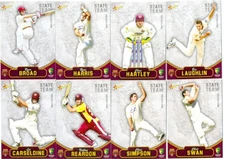 2009/2010 Select Cricket Australia 8 card State team set - Queensland