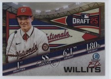 2025 Bowman Draft Bowman Draft Night Refractor /250 Eli Willits #BDN-1 11fv