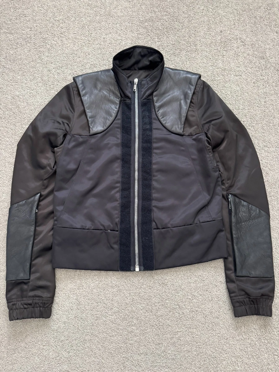 Rick Owens Leather Outer Shell Brown Coats, Jackets & Vests for