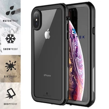 Waterproof Case for Apple iPhone Xs Max XR X Shockproof Screen Protector Cover