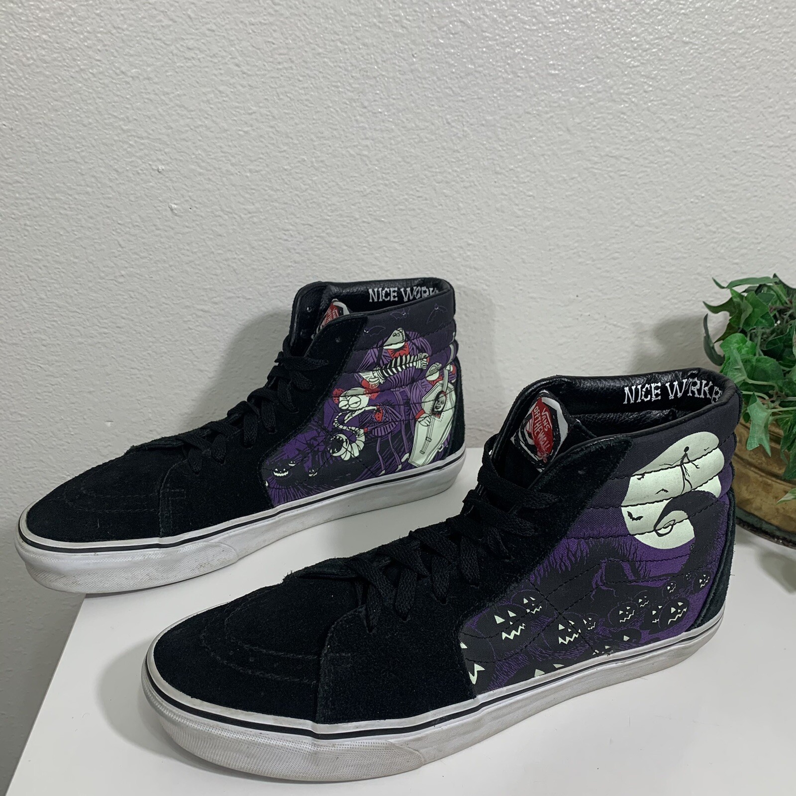 nightmare before christmas vans high tops