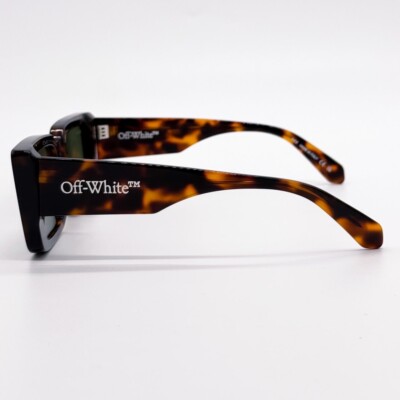 NEW OFF-WHITE SAVANNAH AF 16055 HAVANA SUNGLASSES SQUARE  display picture 3