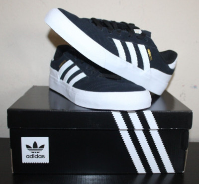adidas SKATEBOARDING BUSENITZ VULC II 12 Black White Gum Skate Mens Sz 10 EF8472