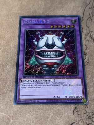 yugioh gx rare cards The Most Valuable Ultimate In Yu-Gi-Oh! except Garoth Secret Rare Ojama King SGX1