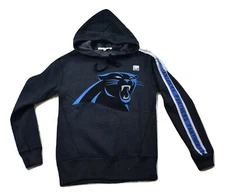 Junk Food Womens NFL Carolina Panthers Liberty Hoodie New XS, S, M, L, XL, 2XL