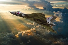 Avro Vulcan XH558 canvas prints various sizes free delivery