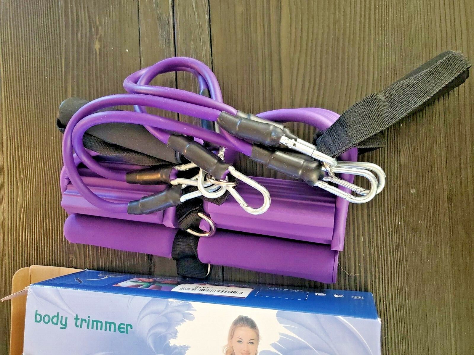 Vbestlife Resistance Training Bands Elastic Pull Rope Pull up Body Trimmer Exerc
