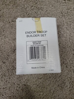 New In Box Endor Troop Builder Set Star Wars Fan Club Mail Away POTF 1997 3.75''
