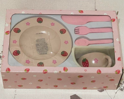 Mother Garden Cup Saucer Spoon Fork Knife Play Hou Unused item From Japan