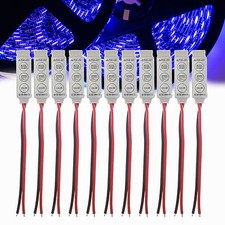 Mini 3 Key Controller Dimmer Amplifier For RGB 3528 5050 5630 - LED Light Strip