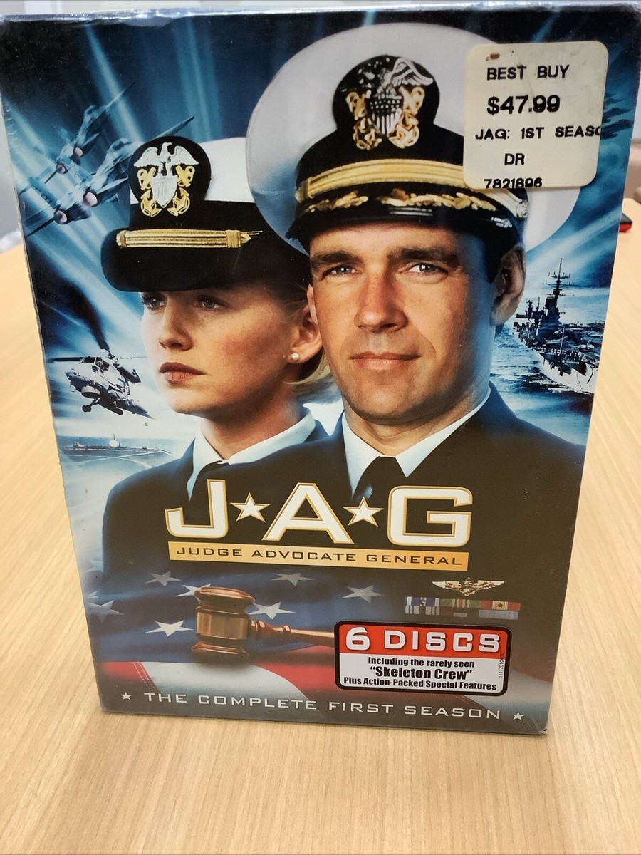 JAG The Complete First Season (DVD, 6-Disc Set) New/Sealed
