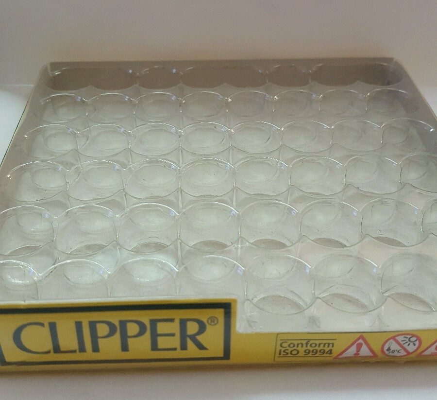 Clipper Lighter Empty Plate For 48 Clipper Lighters eBay