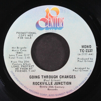 ROCKVILLE JUNCTION: going through changes / mono 20TH CENTURY 7