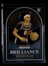 2023 Prizm Draft Picks #10 Anthony Black Brilliance Arkansas Razorbacks RC