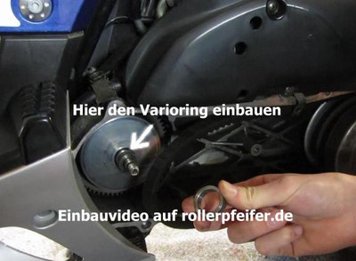 Drossel Mofa  Distanzring Minarelli Benelli 491 Malaguti F10 F12 F15 Yamaha MBK