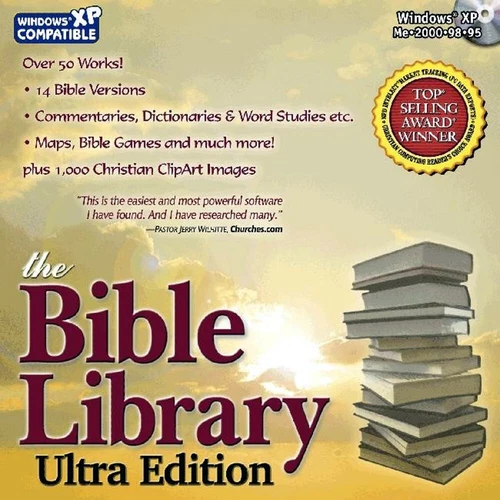 Bible Library ULTRA EDITION 6 Compilation - Compatible w/Older PC Windows 32-Bit