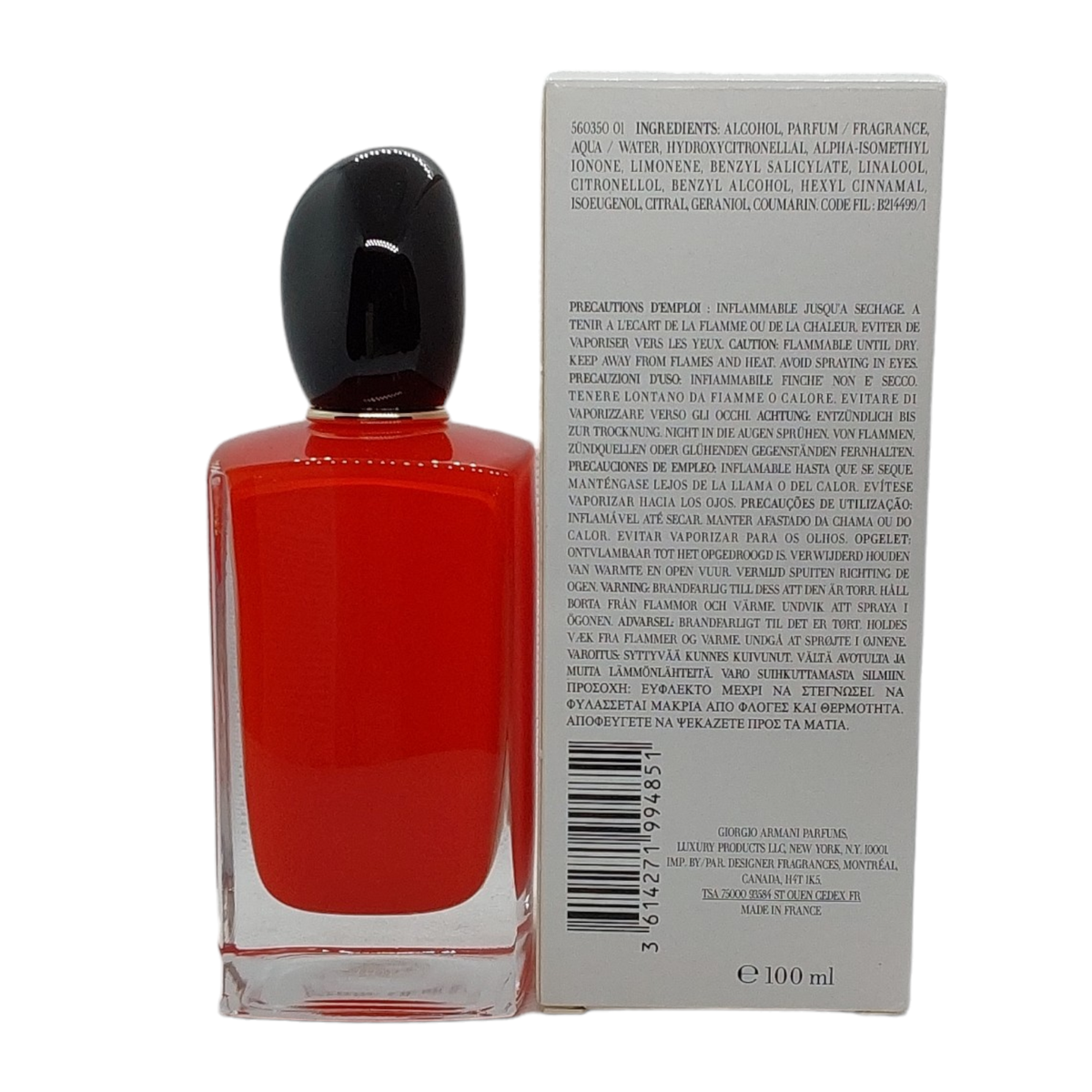 Giorgio Armani Si Passione 00ml★ Amazon.com: Armani Beauty – Sì Passione – Eau de Parfum – Vanilla