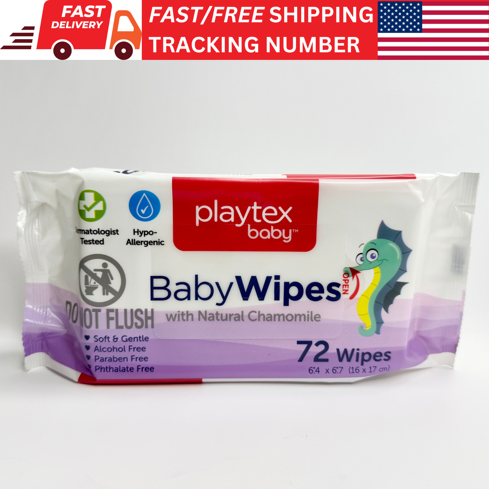 Baby Sensitive Skin Baby Wipes Natural Baby Wipes 72 Wipes Derma Tested