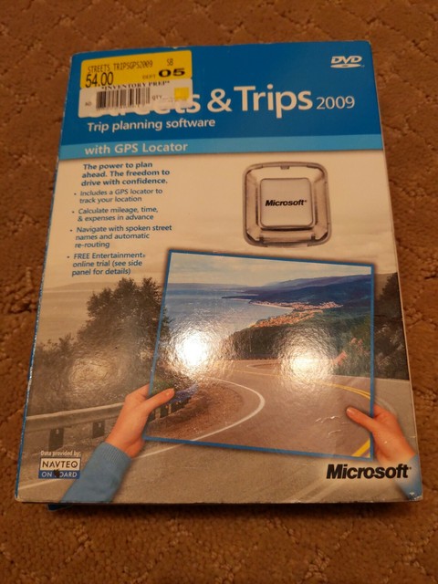 Purchase Streets and Trips 2009