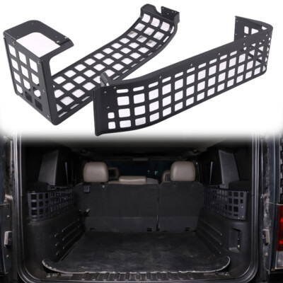 Hummer Side Storage Car Rear Trunk Side Storage Box Cargo Organizers 2PCS For Hummer H2 ...