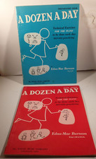 Edna-Mae Burnam Piano Instruction Book A Dozen a Day One Pair