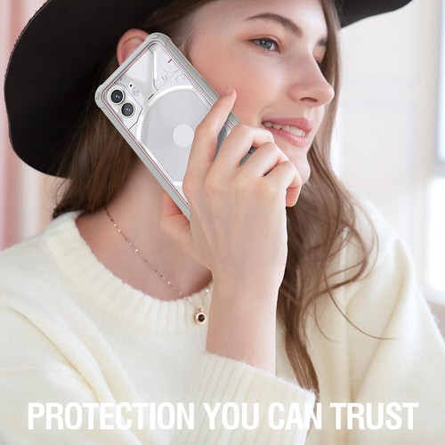 Funda For Nothing Phone 2 6,7 pulgadas | Funda protectora de pantalla incorporada poética rosa - Imagen 7 de 8
