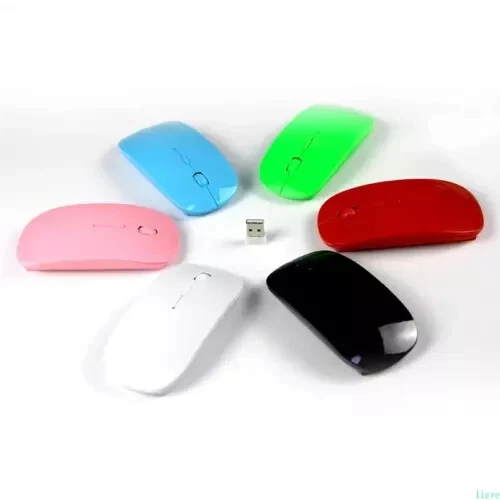 2.4GHz Wireless Cordless Mouse Mice Optical Scroll For PC Laptop Computer + USB - Image 2 of 4