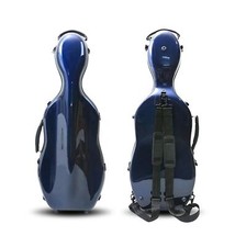 Hard Carbon Fiber Viola Case Strong Light Viola Box with Straps Viola Bag 2 B...