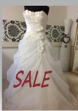 La Sposa   SALE  1250.- € gespart   38 weiß 
