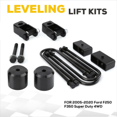 3'' Front+2'' Rear Full Lift Kits for 2005-2022 Ford F250 F350 Super Duty 4WD
