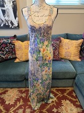 Johnny Was Rayon Maxi Dress No Slip Worn Once Small