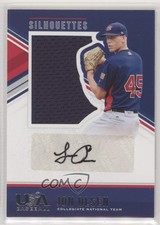 2018 USA Baseball Stars & Stripes Jerseys Black Ink /199 Jon Olsen #12 Auto 0a2