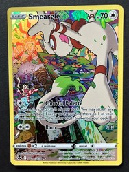 Smeargle TG10/TG30 Silver Tempest Trainer Gallery Holo Rare