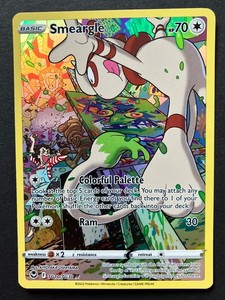 Smeargle TG10/TG30 Silver Tempest Trainer Gallery Holo Rare