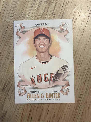 Shohei Ohtani 2021 Topps Allen & Ginter's #25 Los Angeles Angels