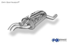 Fox Sport-Komplettanlage Mercedes E-Klasse W124 230E 2x55mm Dieseloptik