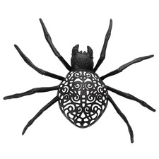 8 in. x 14 in. Plastic Decorative Spider Hall...