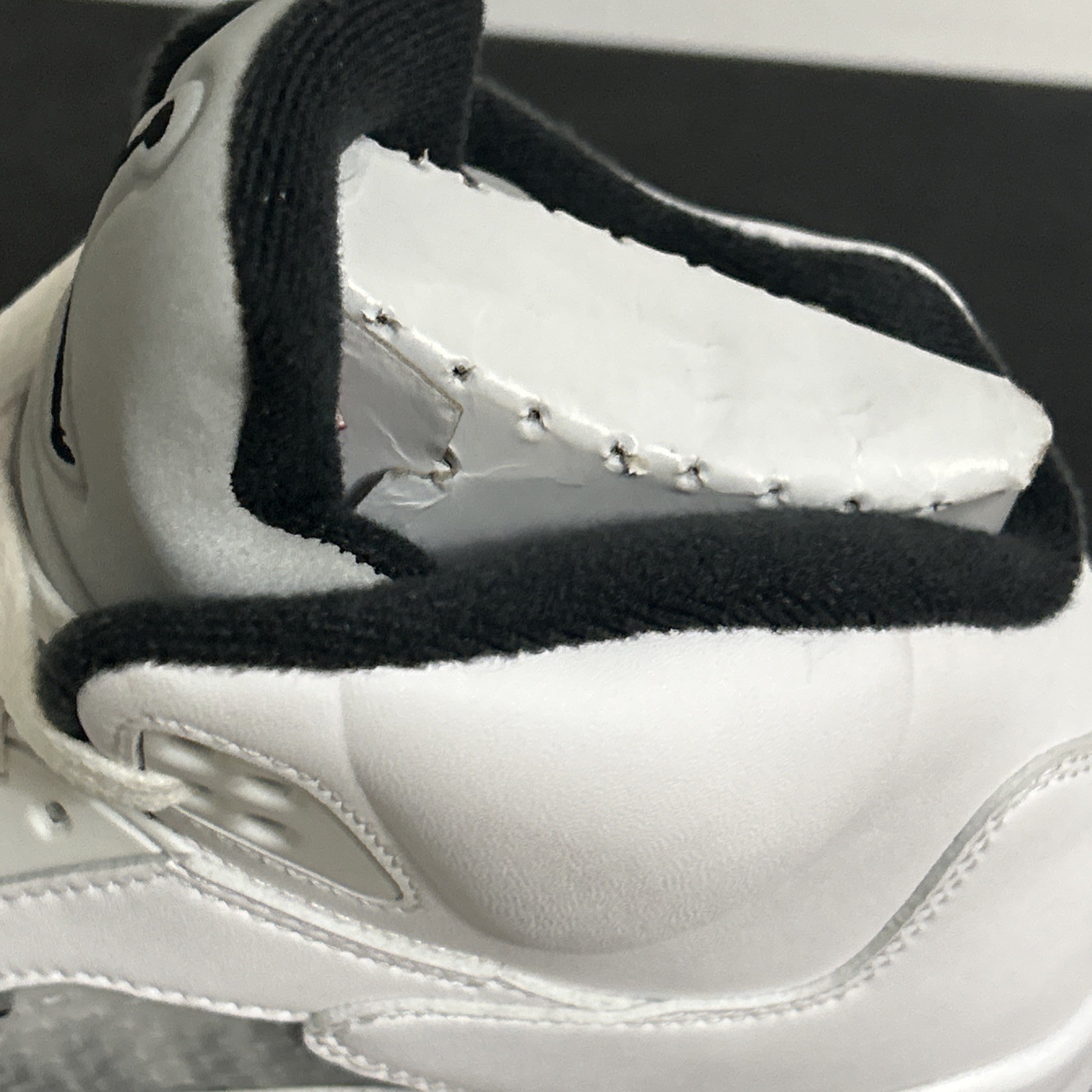 Nike Air Jordan V 5 White SUPREME size 8 DS og 824371-101 thumbnail 17